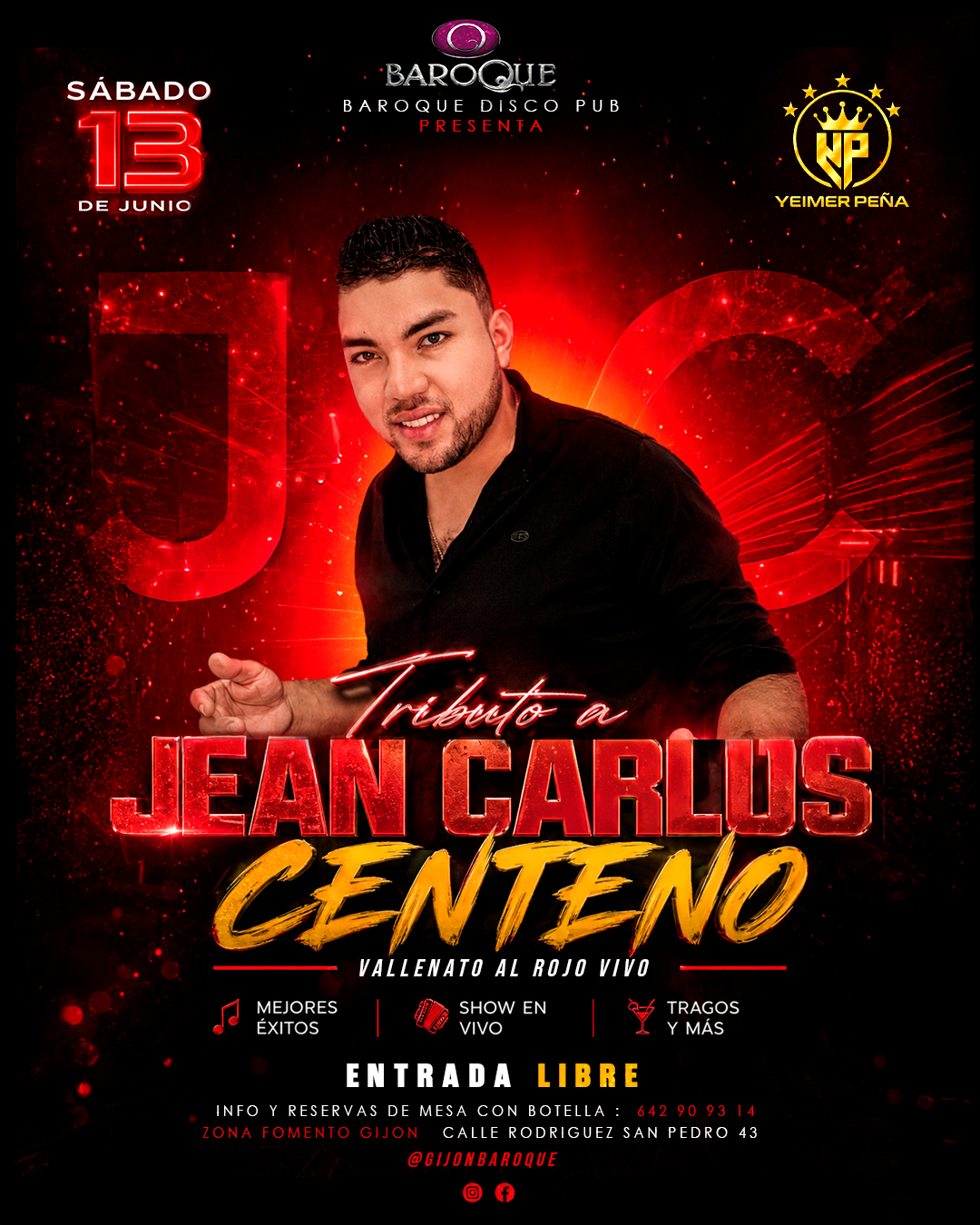 Cartel promocional Baroque